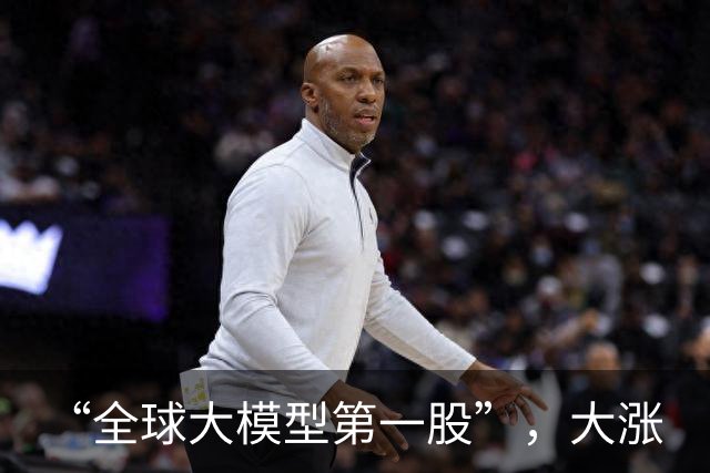 “全球大模型第一股”，大涨