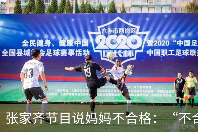张家齐节目说妈妈不合格：“不合格的妈妈，在我小的时候没有做到一个母亲该做的一些事”