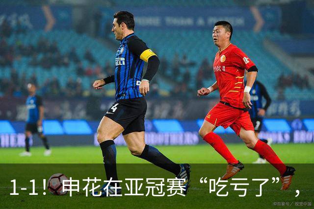 1-1！申花在亚冠赛“吃亏了”，对手越位进球有效，队员一声不吭